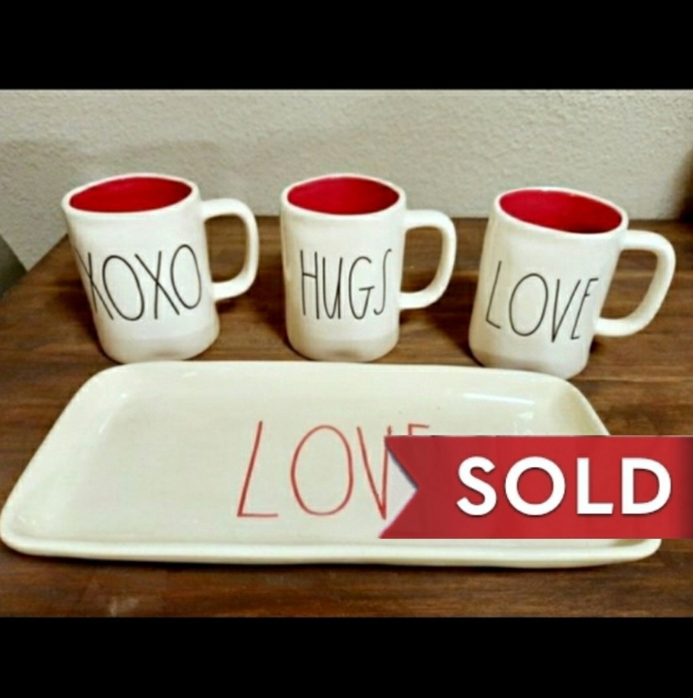Rae Dunn LOVE Set